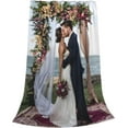 thumbnail image 4 of Personalised Blanket, Custom Blanket, Personalised Photo Blanket, Customised Photo Blanket Personalised for Adults Kids, Personalised Gifts for Mum, Dad, Boyfriend, Girlfriend (1 photo), 4 of 6