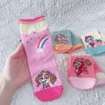thumbnail image 4 of 10 piezas = 5 pares de calcetines genuinos de Paw Patrol 2024 para primavera y otoño, calcetines de algodón bonitos para niños y niñas, regalo de cumpleaños para niños de alta calidad, 4 of 5