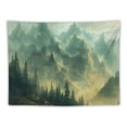 thumbnail image 5 of Nawypu  Mountain Tapestry Watercolor Mountains and Green Grass Trees Tapestry Wall Art Tapestry Aesthetic Tapestry, 5 of 6