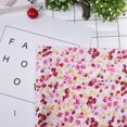 thumbnail image 2 of FAGINEY 7pcs 25*25cm Red Cotton Fabric DIY Assorted Squares Pre-Cut Bedding Suite Quarters Bundle, 2 of 8