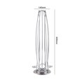 thumbnail image 4 of 1PC Metal Coffee Capsule Holder Iron Art 40PCS Coffee Capsule Storage Rack Stand Rotatable Coffee Capsule Organizer Personality Coffee Capsule Display Stand for Home Store (Silver), 4 of 7