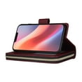 thumbnail image 2 of Dteck Wallet Case for iPhone 16E (2025), Shockproof Premium Magnetic Closure Zipper Pocket Folio PU Leather Flip Case Cover with 9 Card Slots Kickstand, Winered, 2 of 7