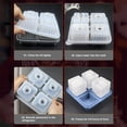 thumbnail image 3 of Large Ice Cube Molds Extra Large Ice Block Molds Big Ice Tray Cold Plunge Tub Accessories Silicone Ice Tray Thickened and Reinforced Ice Container for Freezer, 3 of 7