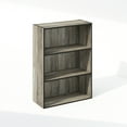 thumbnail image 2 of Furinno Simple Open Shelf, Bookcases, 3-Tier, French Oak, 2 of 6