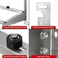 thumbnail image 4 of TURBRO Wall Mount Stand for Mini Split Ductless Air Conditioner Heat Pump System, Sturdy Stainless Steel Bracket w/Dual Cross-Bars, Support Condenser up to 550 lbs (7,000 - 24,000 BTU), 4 of 7