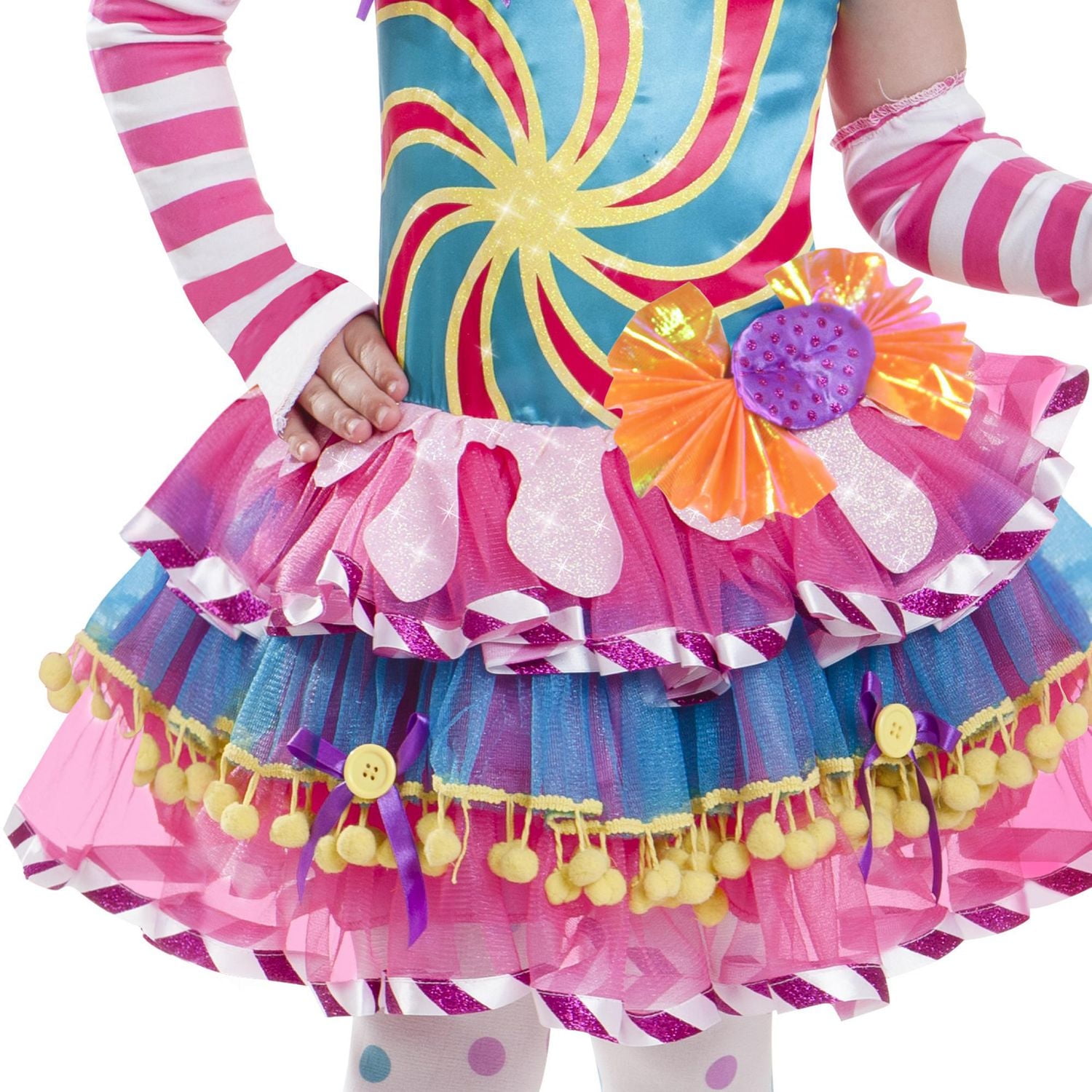 DÉGUISEMENT D'HALLOWEEN DE FÉE BONBON POUR FILLE