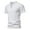 White, variant on JIANJIA Mens Polo Shirts Autumn Winter Fashion Deep V Neck Short Sleeve Elastic Bottoming Small Stand Up In Tops Activewear