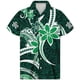 thumbnail image 2 of Camisa hawaiana con estampado tribal polinesio de moda Harajuku de gran tamaño más nueva, camisetas casuales de manga corta de verano transpirables para hombres, 2 of 4
