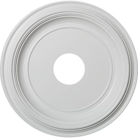 Ekena Millwork Cmp16tr 16 X 3 5 X 1 38 In Traditional Ceiling Medallion Fits Canopies Up To 3 5 In