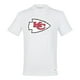 thumbnail image 3 of NFL Playera Aficionado Básica Kansas City Chiefs Blanco para Hombre, Talla Chica, 3 of 9