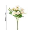 thumbnail image 3 of Tyidzon Artificial Flowers Carnation Spring Faux Flowers Fake Flowers for Home Table Wedding Anniversary Indoor Outdoor Mother Day Decorations, Rose Gold, 3 of 7