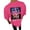 A-Hot Pink, variant on Luwomo Mens T Shirts Graphic Print Summer Short Sleeve Retro Boys Tee Crew Neck Large Size Male Clothes