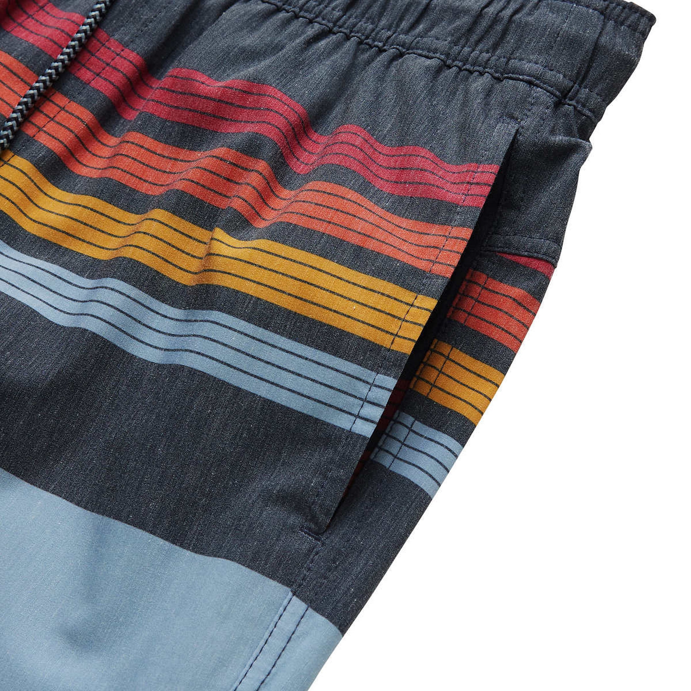 Hang Ten Swimwear Bottoms Male Blue Swim Shorts for Men, XXL