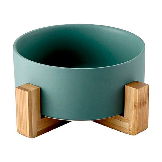 Macetero Soporte de Madera Ilios Innova XM15G-M Color Verde