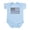 Sky Blue, variant on CafePress - Thin Blue Line Body Suit - Baby Light Bodysuit, Size Newborn - 24 Months