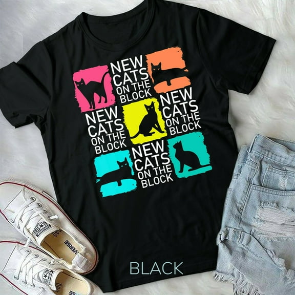 Funny Cats On The Block Shirt Unisex, Cute Kitty Lover Tee, Pet Owner Outfit, Humor Cat Gift
