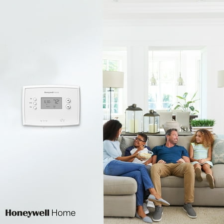UPC 085267348553 product image for Honeywell Home 1-Week Programmable Thermostat for Heat and Cool  White | upcitemdb.com