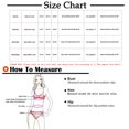 thumbnail image 3 of Elegante traje de baño informal de talla grande con volantes para mujer, sin cintura, color sólido, cómodo bikini OAVQHLG3B Store lin121212, 3 of 3