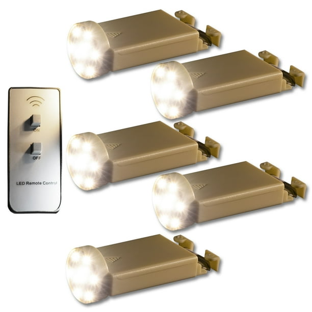 Fantado (5Pack) 10LED Wireless Remote Controlled Paper Lantern Light