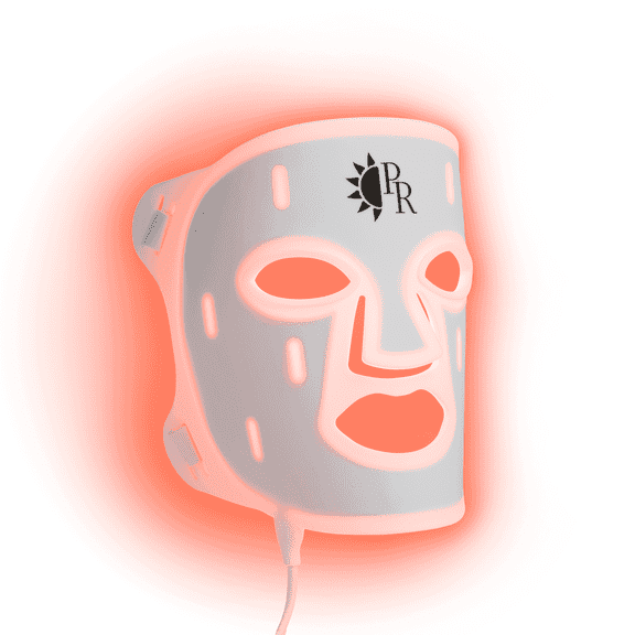 PureRadiance Health Red Light Therapy Mask 6 Mode LED Face Mask with Remote