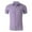 Purple, variant on Hpapadks Mens Shirts Beach Classic Short Sleeve Plaid Lapel Button Down Tops Mens Dress Shirt Coffee L