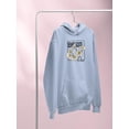 thumbnail image 3 of Sense Good Daisies Hoodie Women -Image by Shutterstock, Female XX-Large, 3 of 4