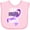 AD-Pink, variant on Inktastic I Wear Purple for My Mama Lupus Awareness Boys or Girls Baby Bib
