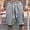 Dark Gray, variant on WWV Nice Shorts for Men Drawstring Shorts Solid Color Casual Comfy Loose Fit Outdoor Sports Pants Black L