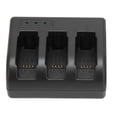 thumbnail image 4 of Cargador triple de batería para cámara 801, cargador USB portátil de 3 canales para batería AHDBT‑801, 4 of 8