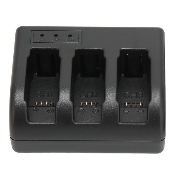 Cargador triple de batería Bling Bling Para cámara 801 Cargador de batería USB portátil