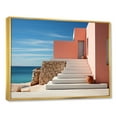 thumbnail image 2 of Designart "Seaside Home Architectural Haven II" Coastal Floater Framed Canvas Prints, 2 of 5