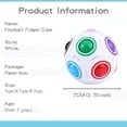 thumbnail image 4 of RainbowbBall Fidget Ball Puzzle Ball Magic Cube Toy Stress Reliever Game, 4 of 7