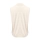 thumbnail image 5 of Top sin mangas con cuello en V y pliegues para mujer, poliéster-spandex, tallas S-XXL, elegante/casual, bloques de color, 5 of 5