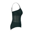 thumbnail image 3 of Traje de Baño Ocean Pacific para Mujer completo con Mesh en Vientre, Tirante Delgado Verde Talla EG, 3 of 4