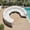 Beige, variant on Crestlive Products Curved Patio Furniture Set, Modular Half Moon 2-Seater Sofa, Aluminum Outdoor Sectional with 5-Inch Water-Resistant Cushions, All Weather Couch for Backyard, Deck, Porch, Poolside