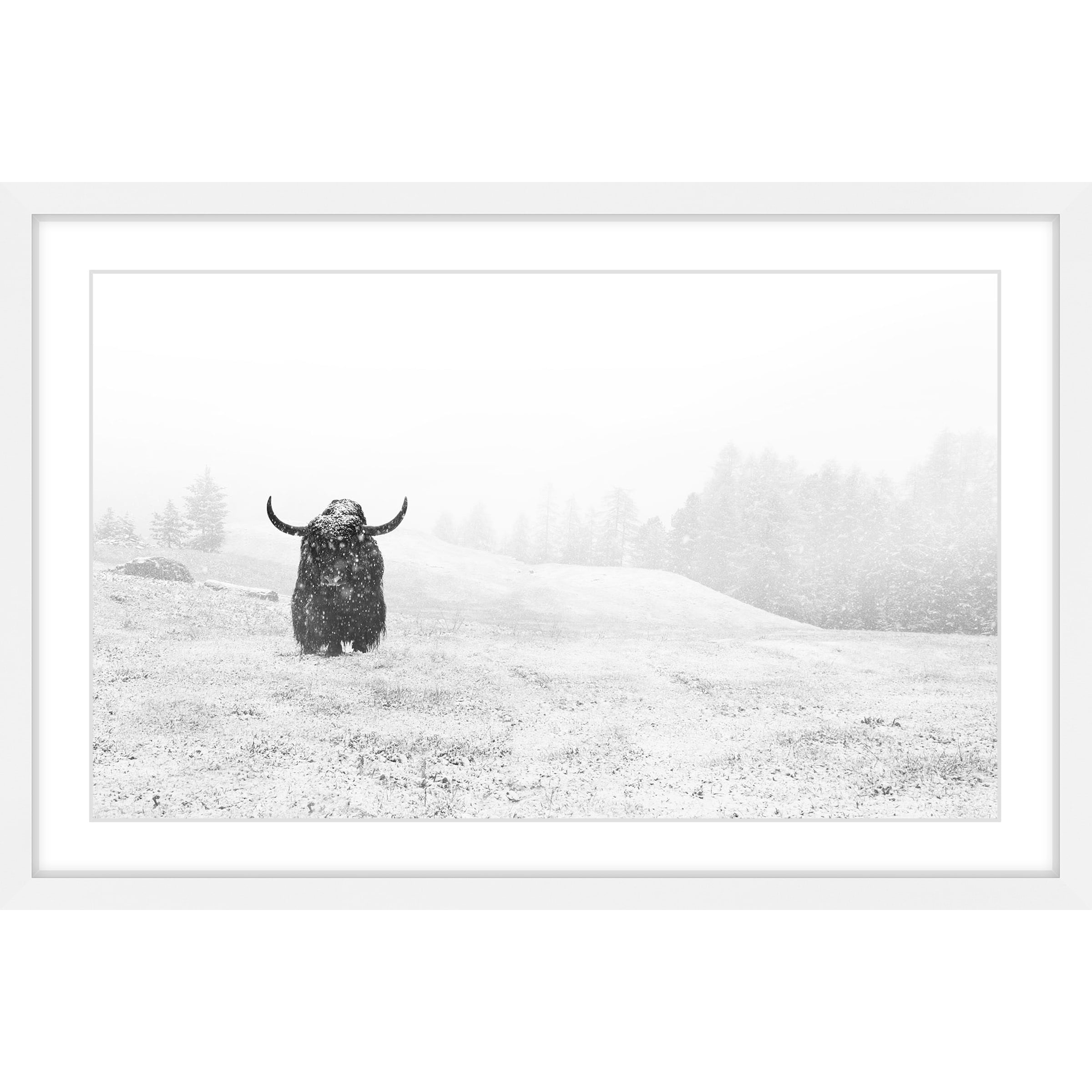 Marmont Hill "Slow Approach" Framed Painting Print