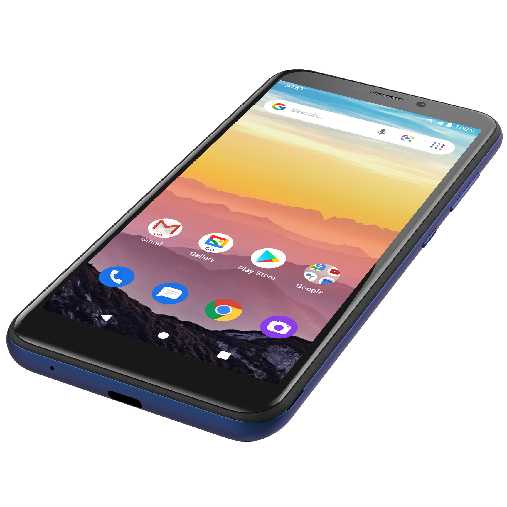 AT&T Calypso, 16GB, Chameleon Blue - Prepaid Smartphone - image 19 of 19