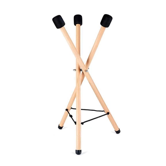 Universals Wooden Drum Stand For Handpan Instruments Ergonomic With Carrying Case For Easy Transportation