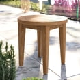 thumbnail image 3 of Modway Brisbane Modern Teak Wood Outdoor Patio Side Table in Natural, 3 of 8