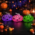 thumbnail image 5 of Relaxation Toys Pink Holographic Glitter Squeeze Pumpkin Squeeze for Halloween Party Favors All Ages and Adults, 5 of 6