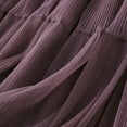 thumbnail image 2 of SWSMCLT Women's Pleated Tulle Skirt Calf Length Tulle Fall Spring Flowy Skirt A Line Summer Layered Elegant Purple Small-Large, 2 of 4