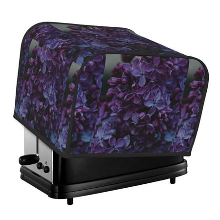 

Salelf Lilac 4 Slice Toaster Cover Appliance Cover Toaster Dust And Fingerprint Protection Machine Washable Toaster Machine Cover