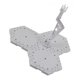 thumbnail image 4 of Organizador de Estantes de Plástico para Soporte de Exhibición de Modelo 1: 144 RG Blanco CUTICAT  Rack de exhibición de figuras de acción, 4 of 5