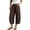 Coffee, variant on Dress Pants for Women High Waist Wide Leg Palazzo Pants Plus Size Drawstring Weighted Work Trousers for Women Lounge Pants Fashion Clothing Beach Clothes 2026