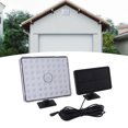 thumbnail image 1 of Luz del sensor solar, luces solares al aire libre 54 lámpara de movimiento solar impermeable luces de pared solares LED al aire libre rendimiento finamente sintonizado, 1 of 8