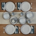 thumbnail image 3 of Pfaltzgraff® Bumble Bee White Stoneware 16-Piece Dinnerware Set, 3 of 10
