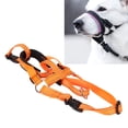 thumbnail image 1 of Headcollar Dog Muzzle, Soft Nylon Muzzles For Dog Biting Chewing Adjustable Strap Dog Muzzle Easy To Control Dog Training Tools Gentle Leader For Dogs, 1 of 8