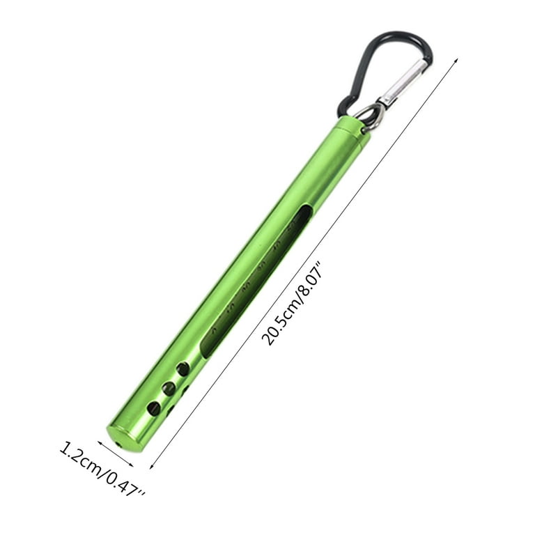 1 Pc Fly Fishing Outdoor Metal Water Thermometer, Fishing