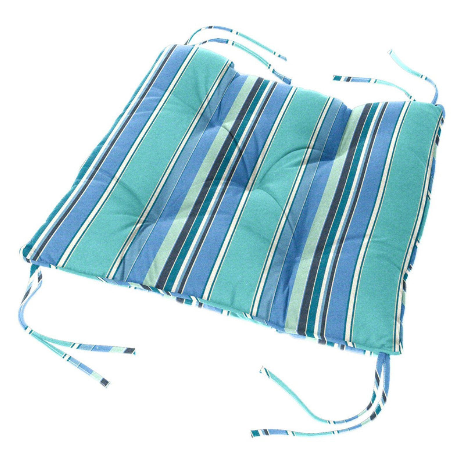 Cushion Source 24 x 20 in. Striped Sunbrella Chair Back Cushion