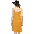 thumbnail image 4 of Made by Johnny Women's V-Neck Spaghetti Strap Tunic Short Dress XXL MUSTARD, 4 of 6